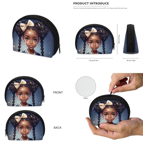 ZOUTAIRONG American Black Girls Backpack Purse Mini Backpack African Magic Princess Small Backpacks Shoulder Bag for School Travel Mini Casual Daypack Wallet Pouch Blue3