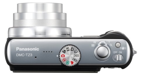 Panasonic DMC-TZ3 EG-K Digitalkamera (7 Megapixel, 10-fach opt. Zoom, 7,6 cm (3 Zoll) Display, Bildstabilisator) tiefschwarz – Bild 5