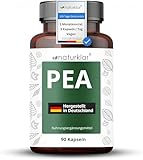 PEA Kapseln hochdosiert – 1200mg PEA je Tagesportion – Palmitoylethanolamid – vegan, ohne...
