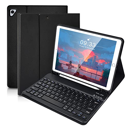 Compatibilità: la tastiera per iPad è progettata per iPad 6a edizione 2018 (A1893/A1954), iPad 5a edizione 2017 (A1822/A1823), iPad Pro 2016 (A1675/A1674/A1673), iPad Air 2 (A1566/A1567) e Air 1 (A1 474/A. 1475). Nota: si prega di controllare il logo 