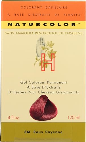 naturcolor Haircolor Hair Dye, 8M - Cayenne Red, 4 Fl Oz (8M)