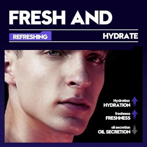 mercham Skincare Set For Men, Gift Set Includes Men's Face Wash - Shaving Mousse - Face Cream - Face Mask, Oil Control and Refreshing Skin, Moisturizing Facial Skin Care Gift Set for Mens (4PCS - Image 7