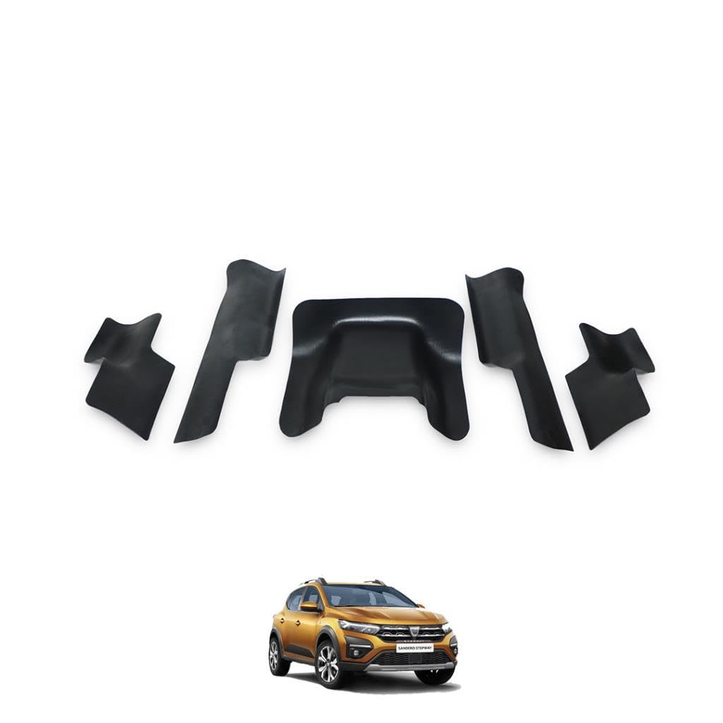 ferrous autoaccessories Dacia Sandero Halı Koruma Kapağı Kapı Eşiği Plastiği 2021 ve Üstü