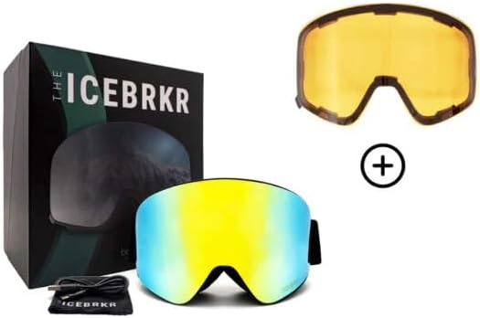 THE ICEBRKR Bonetech Ski Goggle - Blue/Puple, Goggles - Amazon Canada