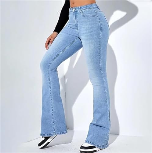 Generic Celestias Lift Jeans, Womens High Waist Tummy Control Stretch Butt Lifting Flare Skinny Jeans with Pockets3