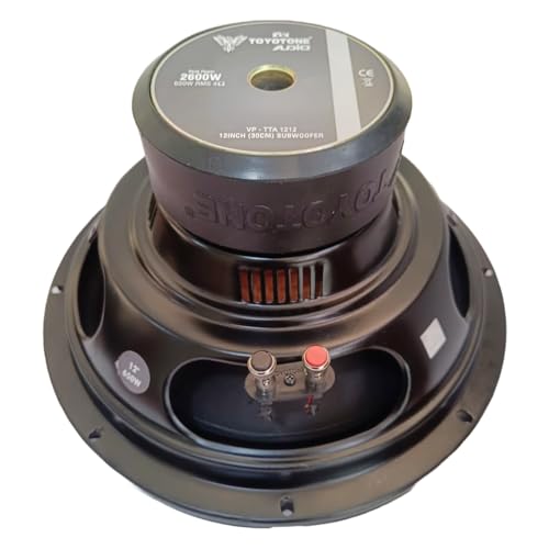 Image of TOYOTONE 12-Inch Subwoofer Challenger Series � 650W RMS / 26000W Max Power / 4-Ohm / 2-Inch Copper Coil / 120mm Double Magnet