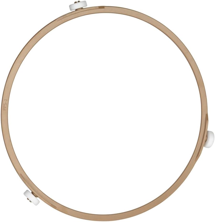 Microwave Turntable Roller Ring – 6.2in-8.6in Heat-Resistant Silent Rotation, Replacement for Microwave Glass Plate Support (17.8cm/7in Holder with 12mm/0.47in Wheel)