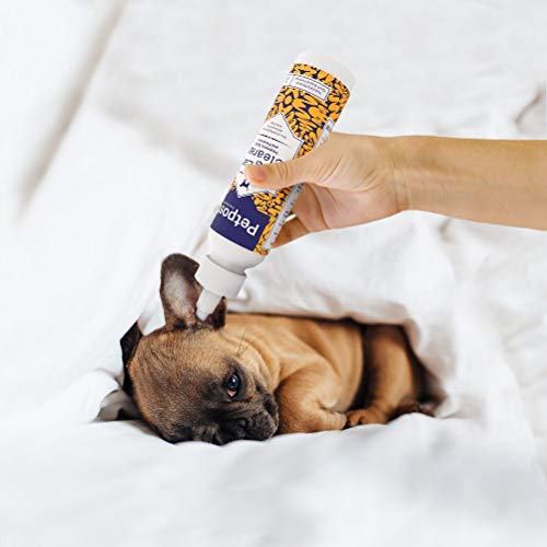 Petpost | Dog Ear Cleaner - Natural Coconut Oil Solution - Best Remedy For Odor - Dog Ear Problems - Chemical & Irritant Free #TOP1