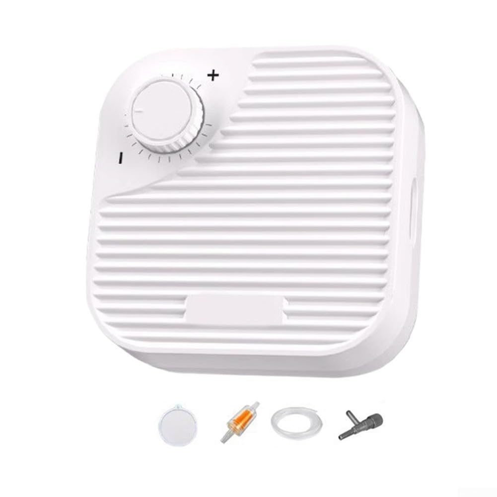 Bomba de Aire Silenciosa 3W para Acuario 30cm Ajustable(5W)