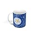 FOCO Taza con licencia oficial de Leicester City Paint Splatter Imagen de FOCO Taza con licencia oficial de Leicester City Paint Splatter