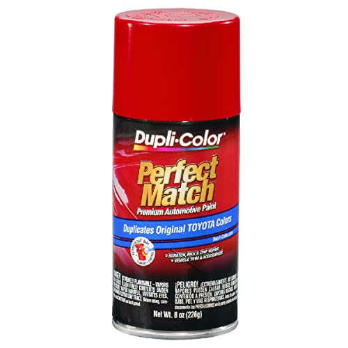Image of Dupli-Color EBTY15607 Perfect Match Automotive Spray Paint - Toyota Super Red II, 3E5 - 8 oz. Aerosol Can