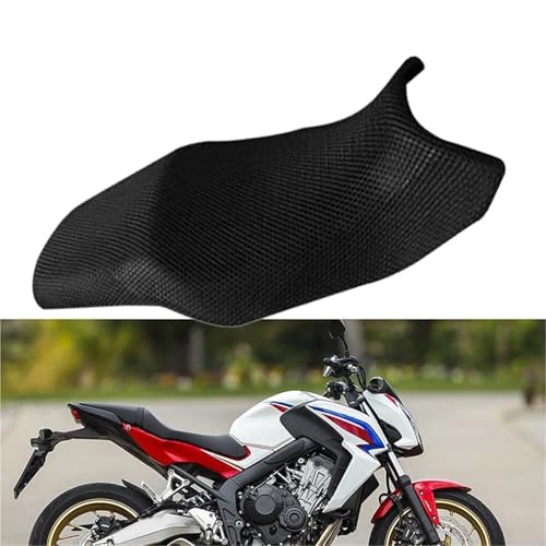 Funda de asiento de motocicleta con descompresión para Honda CB650F CB650 650F