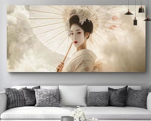 Kit broderie diamant débutant anti-stress | Canevas peinture diamant cristal Japon 40x120
