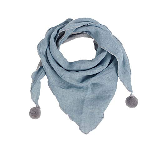 Hot Sale!!!JURTEE Children's Casual Solid Color Medium Thick Triangle Shawl Winter Warm NeckScarf Scarves(Multicolor-6)