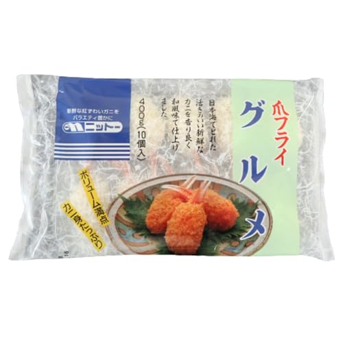 日本海冷凍魚 グルメ カニ爪 フライ 40g×10個 冷凍食品