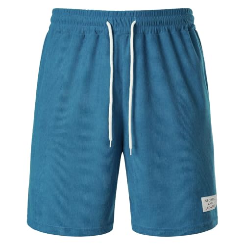 Pantalones cortos deportivos casual para hombre miniatura 2