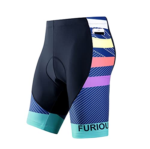 Pantalones Cortos Ciclismo Hombre con Acolchado miniatura 2