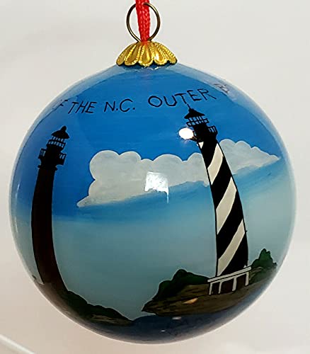 Beachcombers Vintage 1996 Lighthouses of The N.C. Outer Banks Christmas Tree Ornament