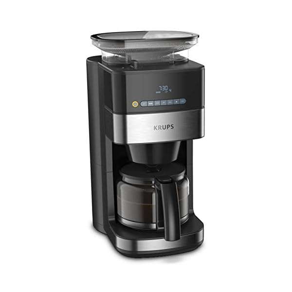 Krups Grind and Brew KM8328 cafetera de filtro con molinillo, 1.25 L, 10 - 15 tazas