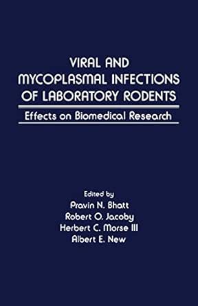 Viral and Mycoplasmal of Laboratory Rodents: Effects on Biomedical Research book cover