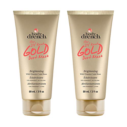 Body Drench The Gold Dust Mask-Skin Brightening Peel Off Mask, 3oz (2 pack)