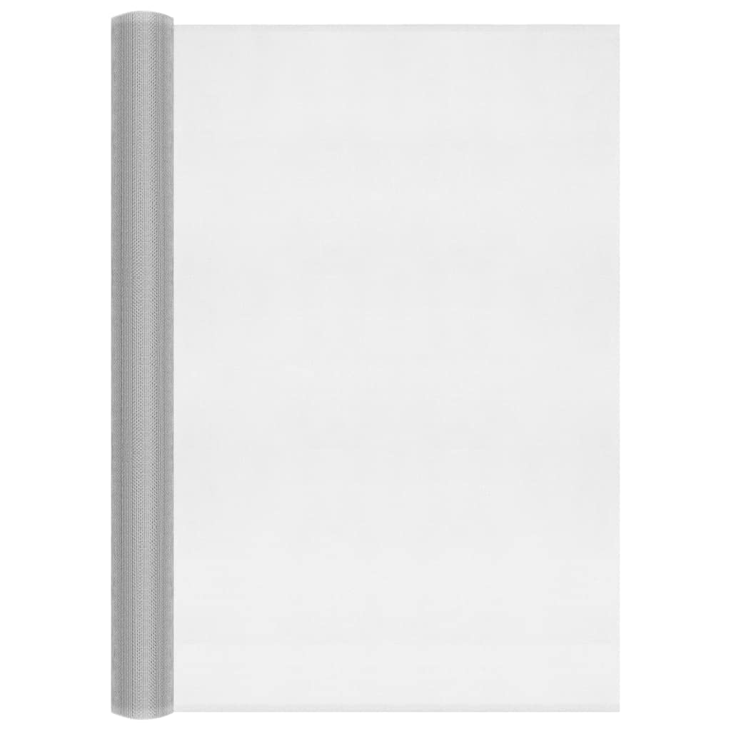 Aluminium-Fliegengitter 80x1000 cm, Insektenschutzgitter aus Aluminiumgewebe, rostfreies Netz für Fenster und Türen, zuschneidbar, ideal für Heimwerker und Kleintiergehege, Silber