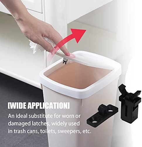 ANOTHEEE 15 Set Touch Top Lid Bin Latch Lock, Bin Catch Replacement Touch Bin Lid Catch/Latch Compatible with Brabantia 3litre to 50 litre kitchen bin