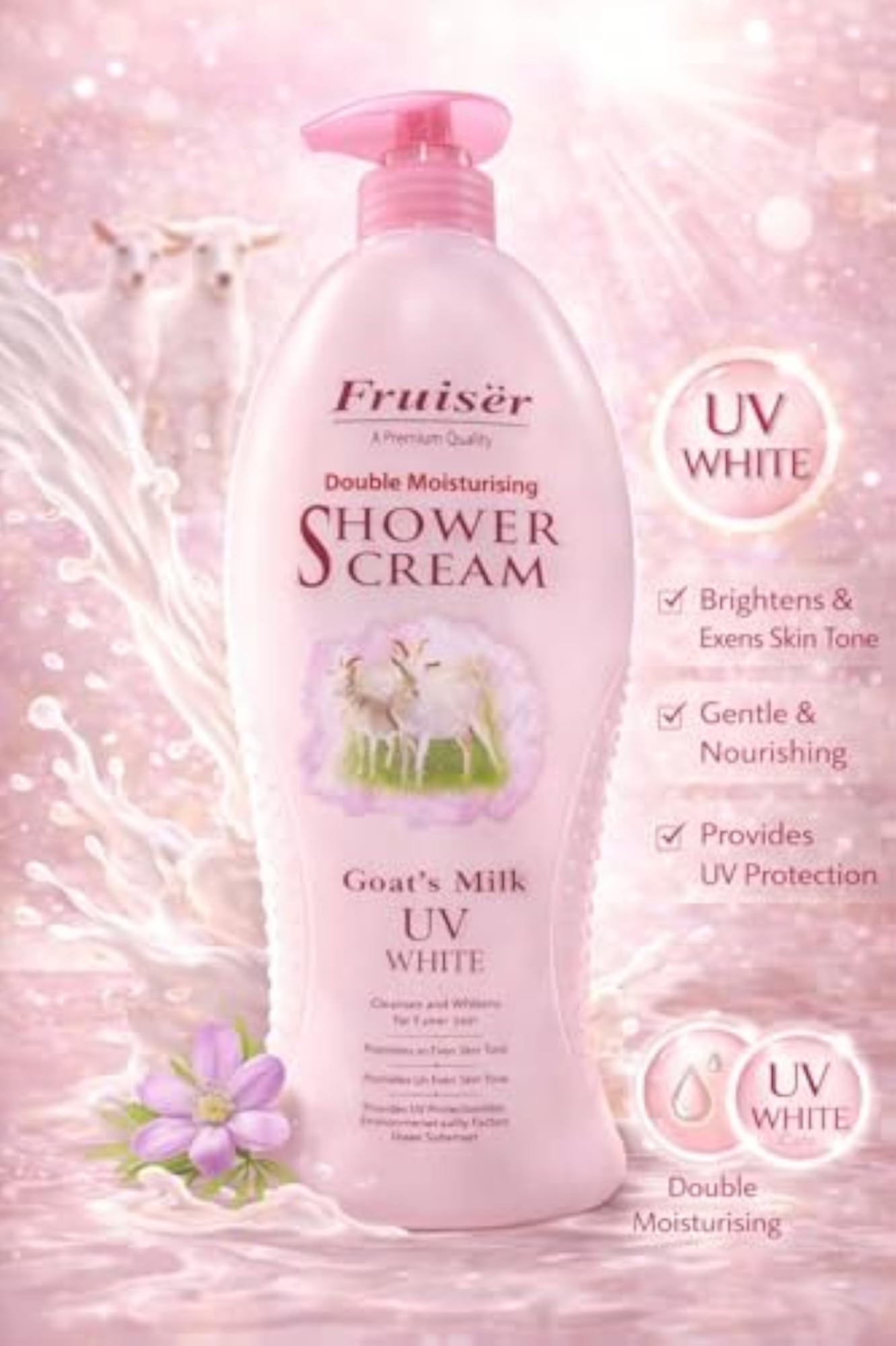 Family Size Shower Cream, Hydrating & Nourishing