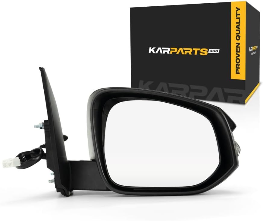 For Toyota 4Runner Door Mirror 2014-2021 Passenger Side | Power | Heated | w/Signal Light | w/Puddle Light | Replacement For TO1321312 | 87910-35C00