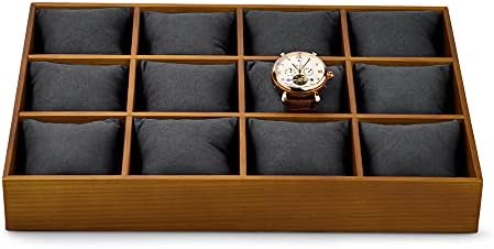 Amazon.com: Woodten Solid Wood Watch Storage Tray for Drawer Watch ...