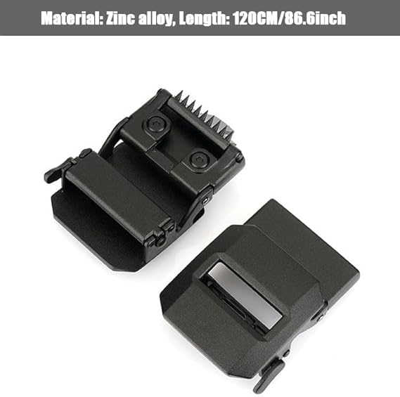 Exteriorm-U Belt, 47 in Nylon Ratchet Belt, Adjustable Release Buckle Woven Waist Belt with Automatic Slide Buckle2