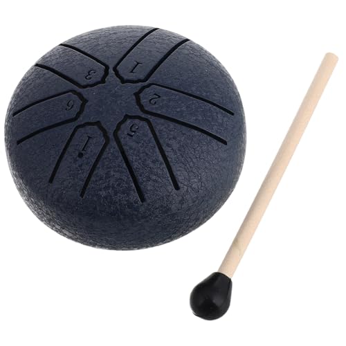 Abaodam Mini Tambor Étereo de Acero Azul miniatura 1