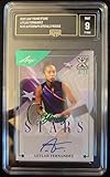 2021 Leaf Young Stars Autograph Emerald #LFI Leylah Fernandez RC Rookie AUTO 9/20 Tennis Trading Card Graded (GMA 9 MINT)