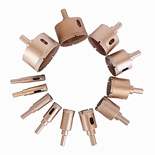 Brocas de Diamante para Perforar Azulejos, Granito y Mármol – Broca Tipo Hole Saw con Diámetro de 35 a 65 mm miniatura 2