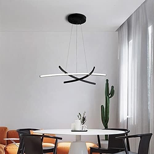 Lampe à bande LED pour lustre de salle à manger et salon moderne