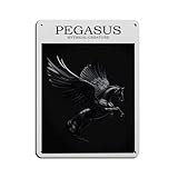 Fantasy Pegasus Poster, Retro-Poster, Metall-Blechschild, 