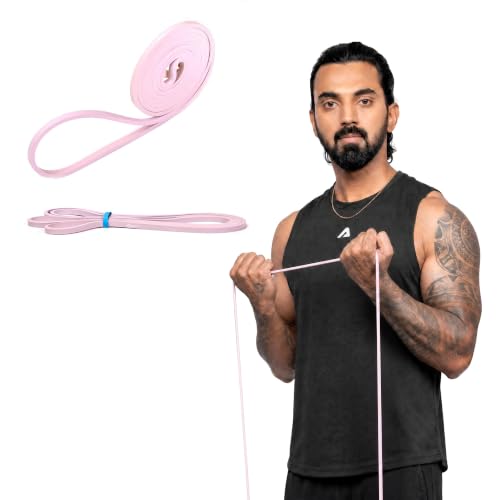 Image of Boldfit Resistance Band Set Latex Free Resistance Bands for Workout for Men & Women Heavy Resistance Band for Pull Up Stretching Exercise Equipment Exercise Band for Home Isoprene Loop Bands 3-7 Kg