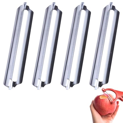 4 Stück Schäler Ersatzklinge,Tupper Schäler Ersatzklinge,Sparschäler Tupper Ersatzklinge,Tupper Sparschäler Ersatzklinge,Orangenschäler Tupper Ersatzklinge,Tupper Sparschäler Ersatzklinge