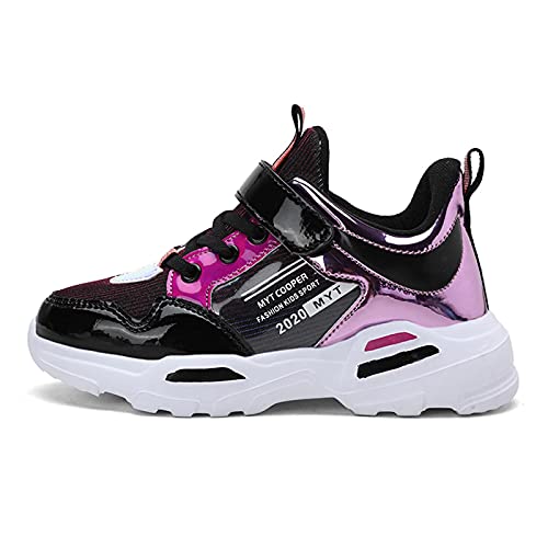Girls Running Sneakers Breathable Sneakers Children's Lightweight Walking Shoes Fashion Basketball Shoes Tennis Shoes (Kids/Little Kids/Older Kids)3