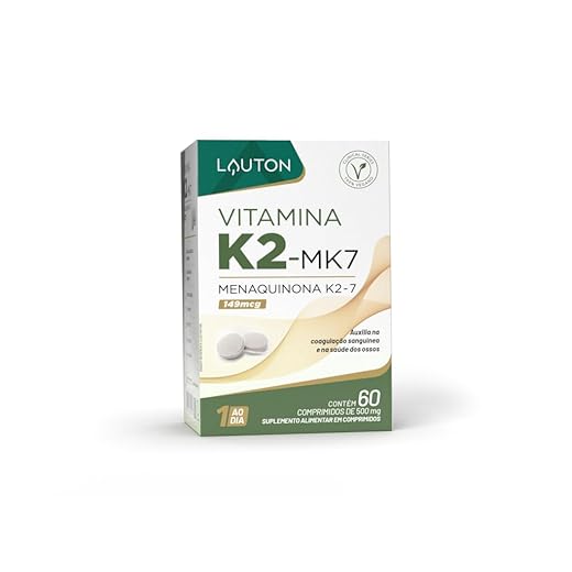 Vitamina K2 MK7 Menaquinona 149mcg (Clinical Series) 60 Cps - Lauton