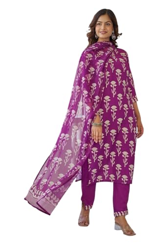 Costume ethnique traditionnel femme violet S parfait pour vos soirées et fêtes