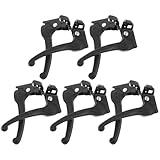 SOIMISS 5 Paare Fahrrad Bremshebel Fahrradbremsgriff Kunststoff Handbremse Ergonomisch Leicht Kompatibel mit Klapp Kinderfahrrädern Sicherer Ersatz