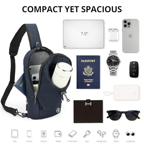 Swissdigital RFID Blocking Sling Bag