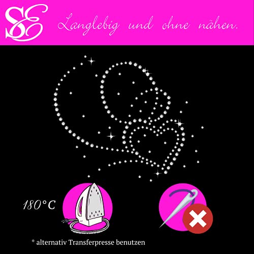 Strass fantasia cuore strass cristallo decorazione...