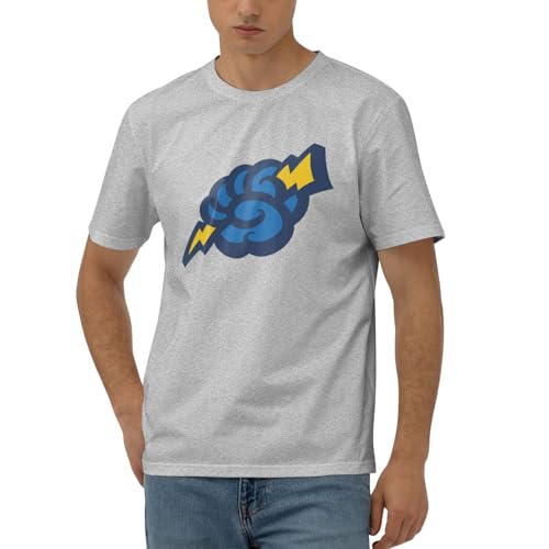 Trenton Thunder T-Shirt Men's Classic Basic Homecoming Basic Spring Short Sleeve Tops-