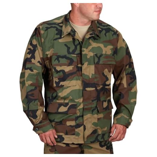 Propper Men's F545455-Men's BDU Coat, Multicolor, XX-Large Regular