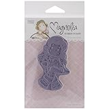 Magnolia de Goma Mariposa sueños se aferran Sello 5.5 Pulgadas x 9,5 x Package-Tilda W/Narciso