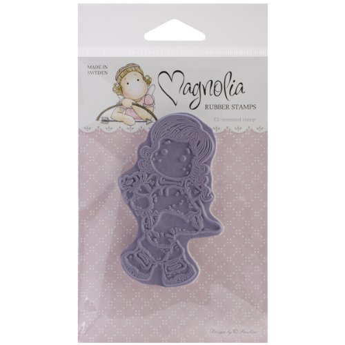 Magnolia de Goma Mariposa sueños se aferran Sello 5.5 Pulgadas x 9,5 x Package-Tilda W/Narciso