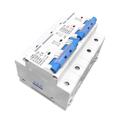 Conmutador de red TOB7Z-125 manual 125A 2P+2P interruptor modular 3