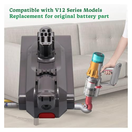 Batería para Dyson V12 compatible acumulador de repuesto de 25,2 V 6